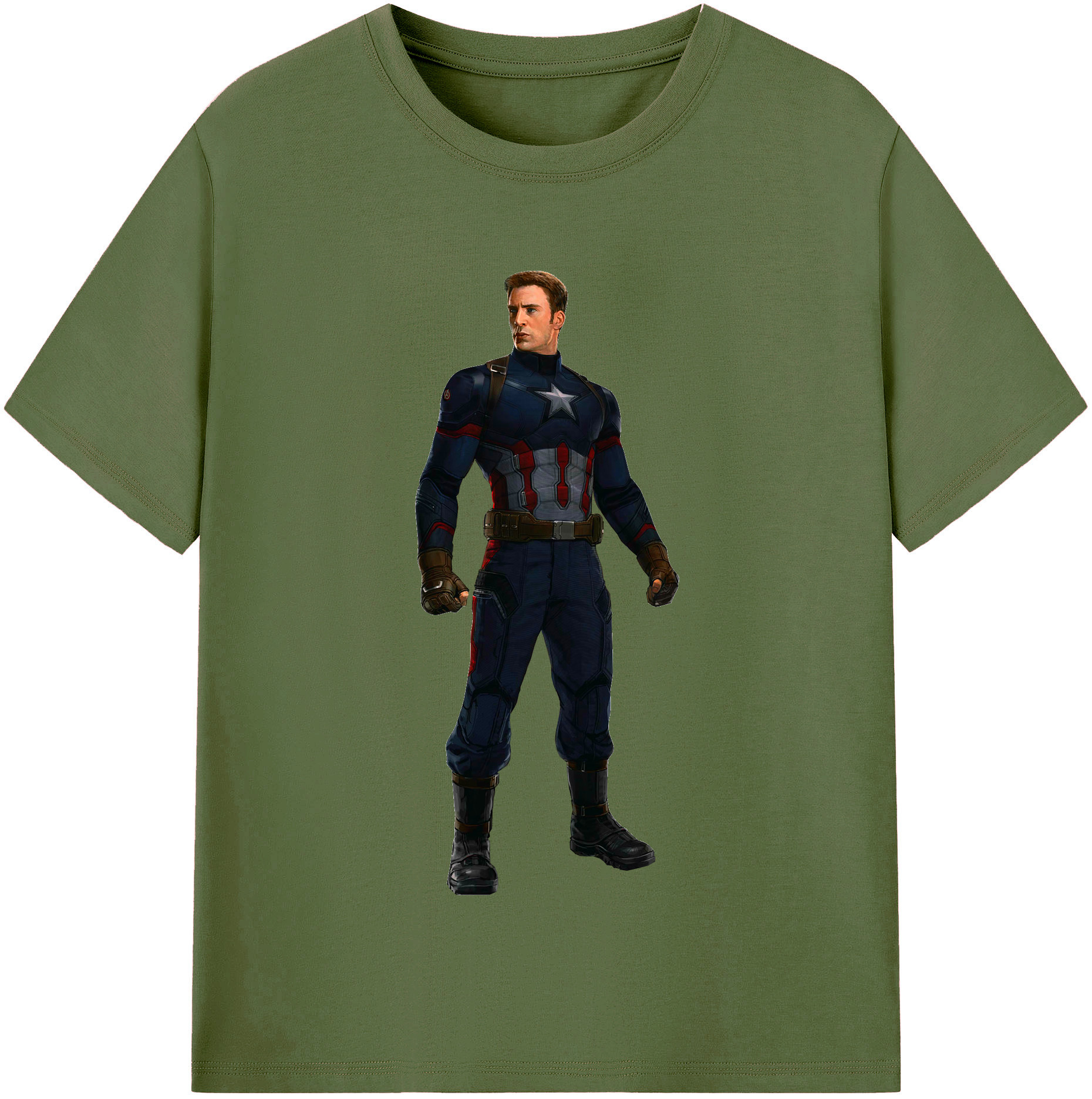 （画像用） アベンジャーズ The Avengers 綿100％半袖Tシャツ（フロントプリント）